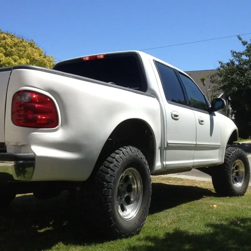 1997-2003 Ford F-150 BedSides Rear Fenders Wide-Body 4.5" Flare 3" Rise for SuperCrew Bed - Pair - AFC-45