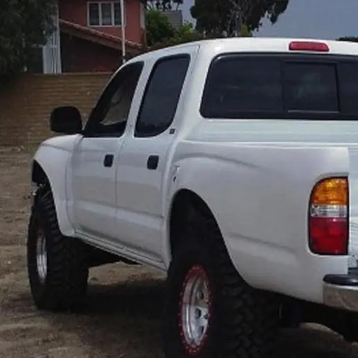 1995-2004 Toyota Tacoma BedSides Rear Fenders Wide-Body 4" Flare 3" Rise for Mini Bed - Pair - AFC-65