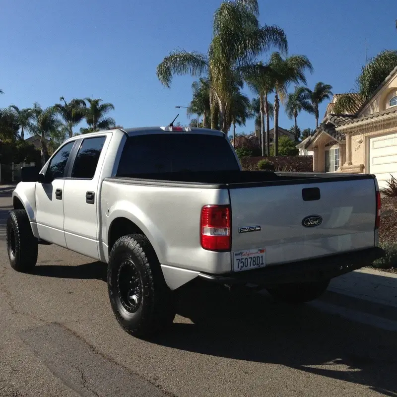 2004-2008 Ford F-150 BedSides Rear Fenders Wide-Body 4.5" Flare 3" Rise for 5.5' Bed - Pair - AFC-90