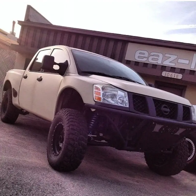 2004-2014 Nissan Titan BedSides Rear Fenders Wide-Body 4.5" Flare 3" Rise for 5.5' Bed - Pair