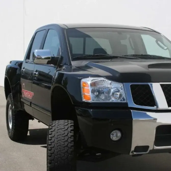 2004-2014 Nissan Titan BedSides Rear Fenders Wide-Body 4.5" Flare 3" Rise for 5.5' Bed - Pair