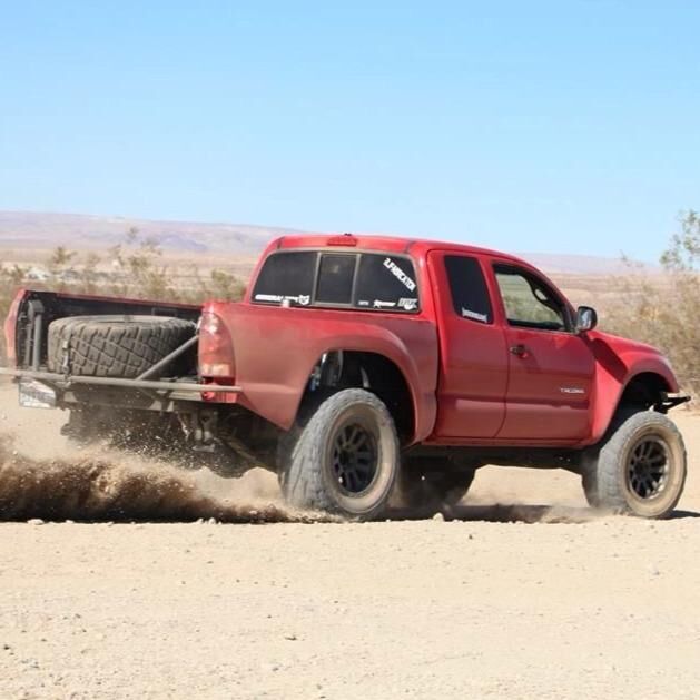 2005-2015 Toyota Tacoma BedSides Rear Fenders Wide-Body 4.5" Flare 3" Rise for Long Bed - Pair