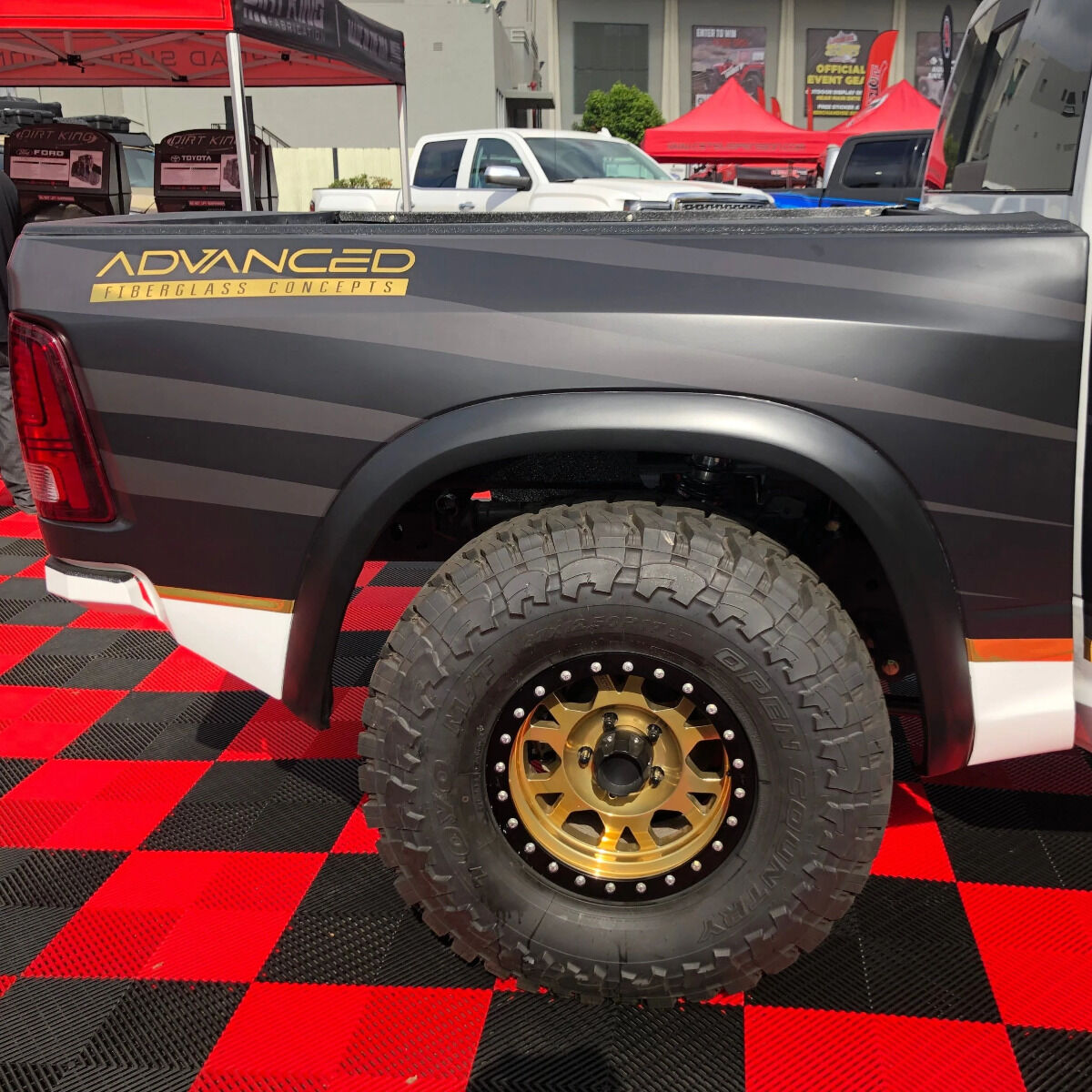 2009-2018 Dodge Ram Fiberglass TRX Kit Wide-Body for 6.4' Bed
