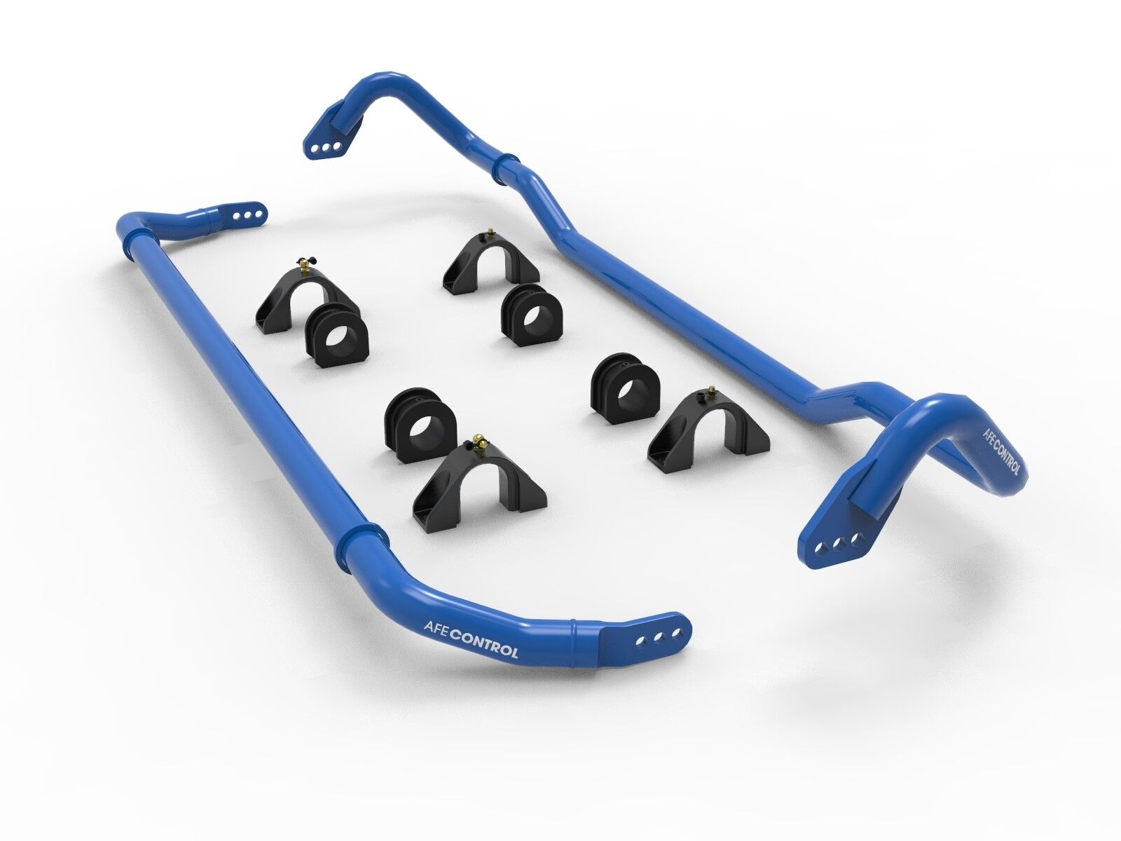 2020-2021 Chevrolet Corvette C8 aFe Control 3-Way Adjustable Front / Rear Sway Bar Set
