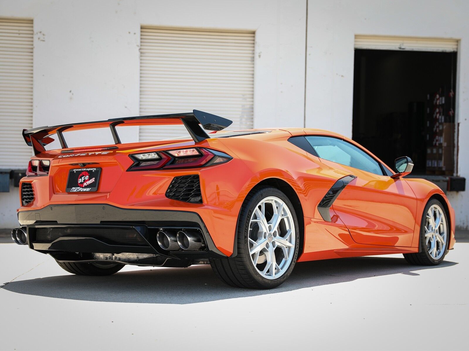 2020-2022 Chevrolet Corvette C8 aFe MACH Force-Xp 304 Stainless Steel Cat-Back Exhaust Polished