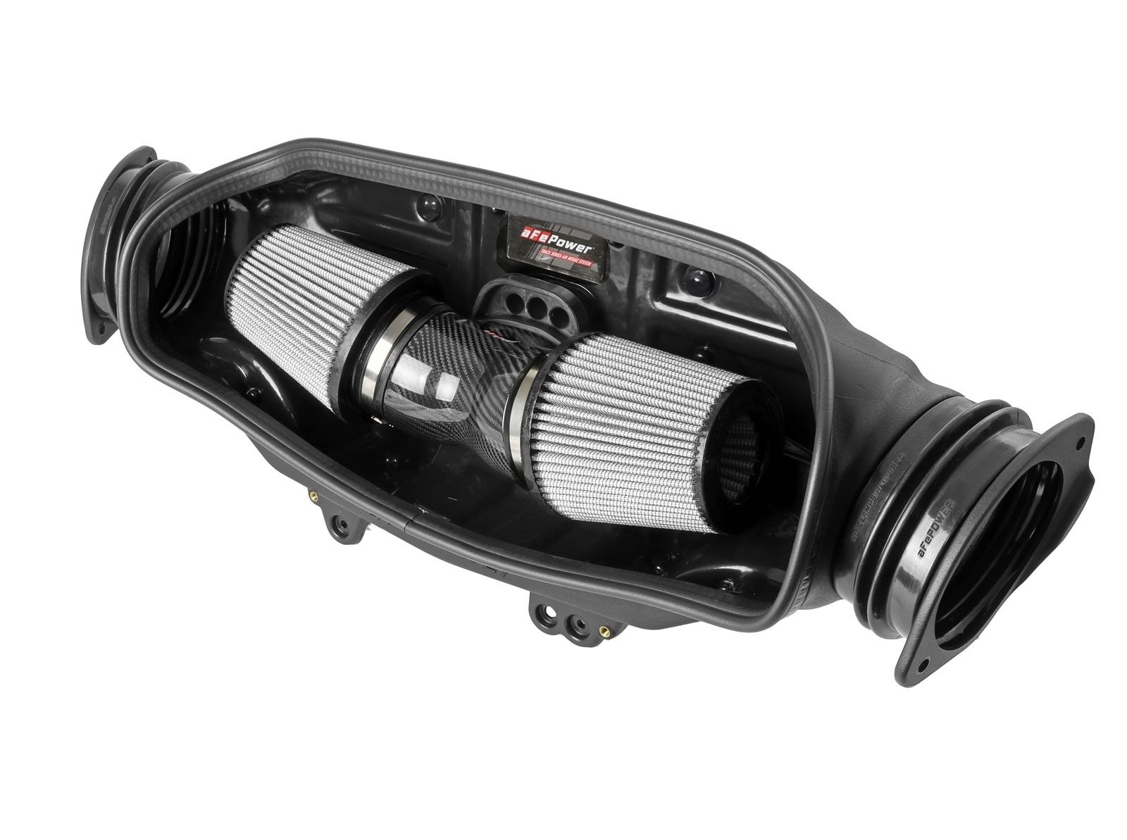 2020-2022 Corvette C8 aFe Track Series Carbon Fiber Cold Air Intake System With Pro DRY S Filters - 57-10013D