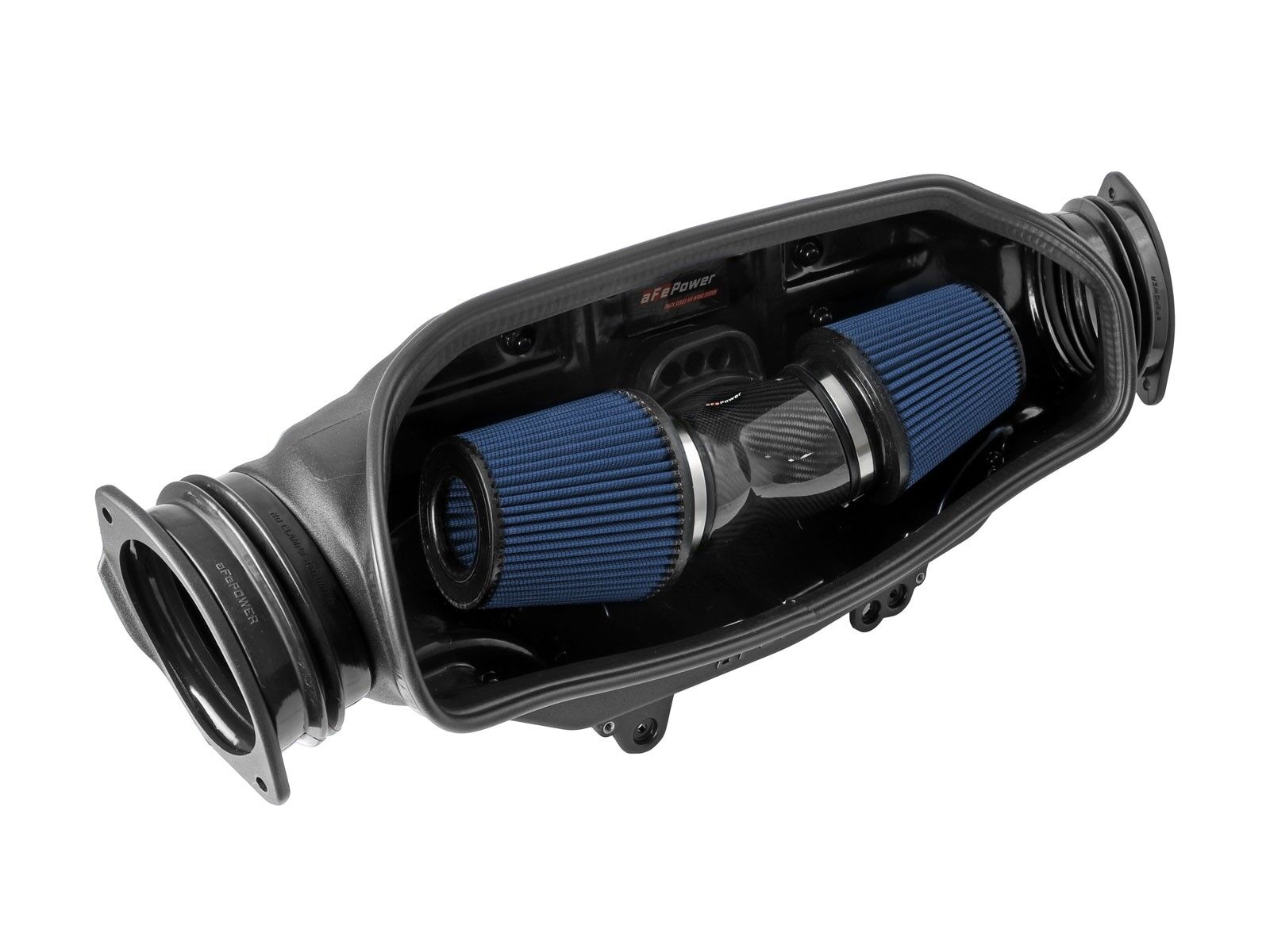 2020-2022 Chevrolet Corvette C8 aFe Track Series Carbon Fiber Cold Air Intake System With Pro 5R Filters