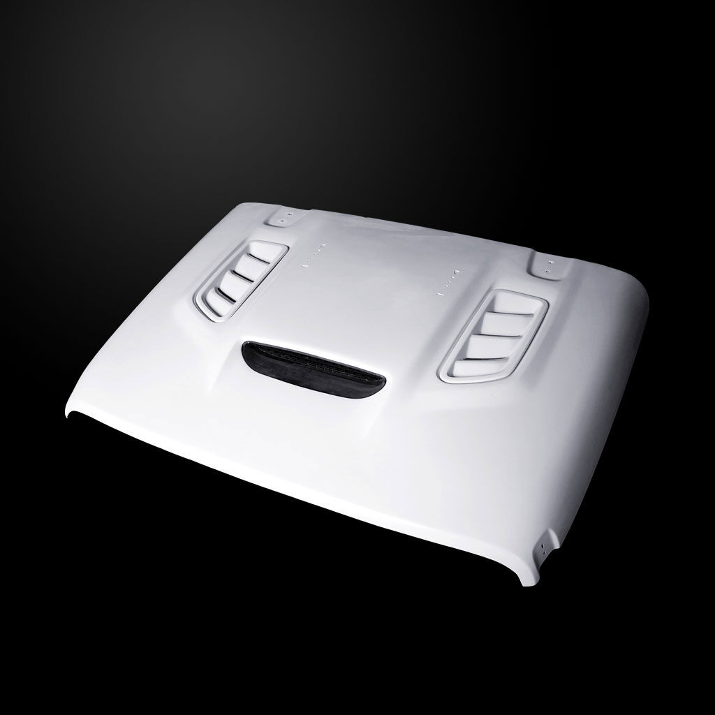 2018-2021 Jeep Wrangler JL VIP Fiberglass Dual-Functional Ram Air Hood - JW18AHVIPFHWJL