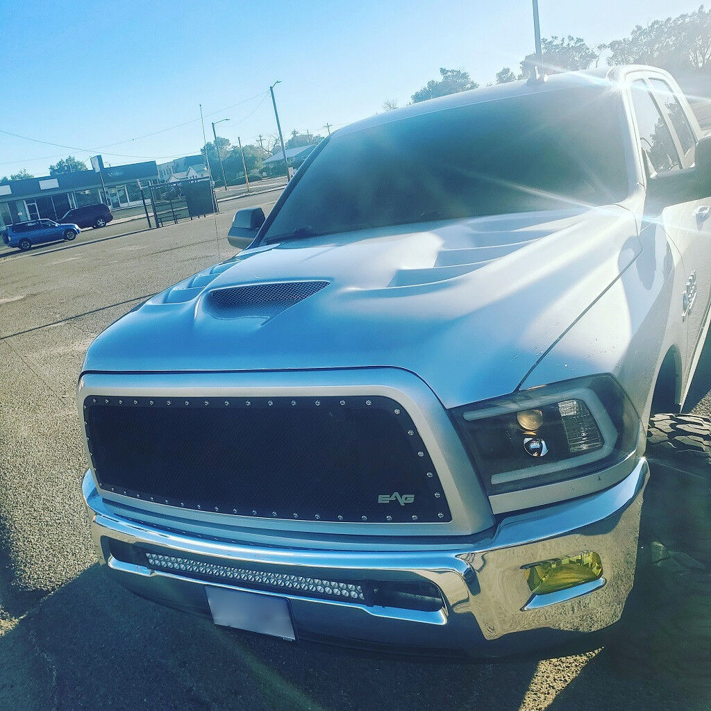2009-2018 Dodge Ram 1500 VIP Dual-Functional Ram Air Hood Fiberglass
