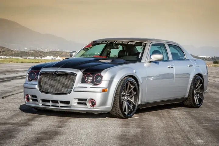 2005-2010 Chrysler 300/300c Carbon Fiber XR5 Side Skirts - Pair - TC010-XR5
