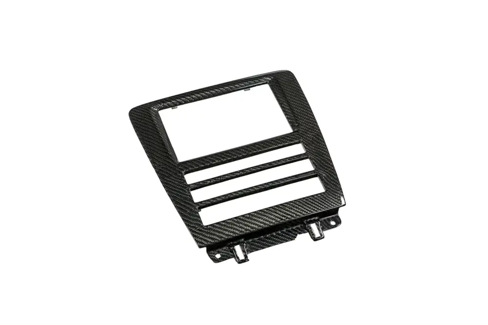 2013-2014 Ford Mustang Carbon Fiber Radio Bezel with Navigation - TC10025-LG251