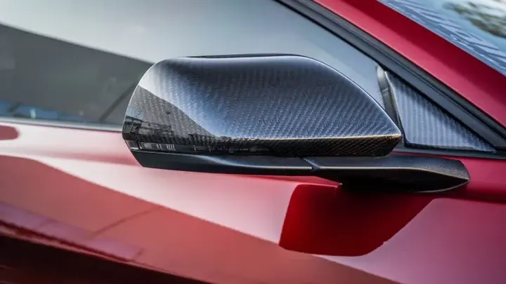 2015-2023 Ford Mustang Mirror Covers w/Turn Signal Light - TC10026-LG249
