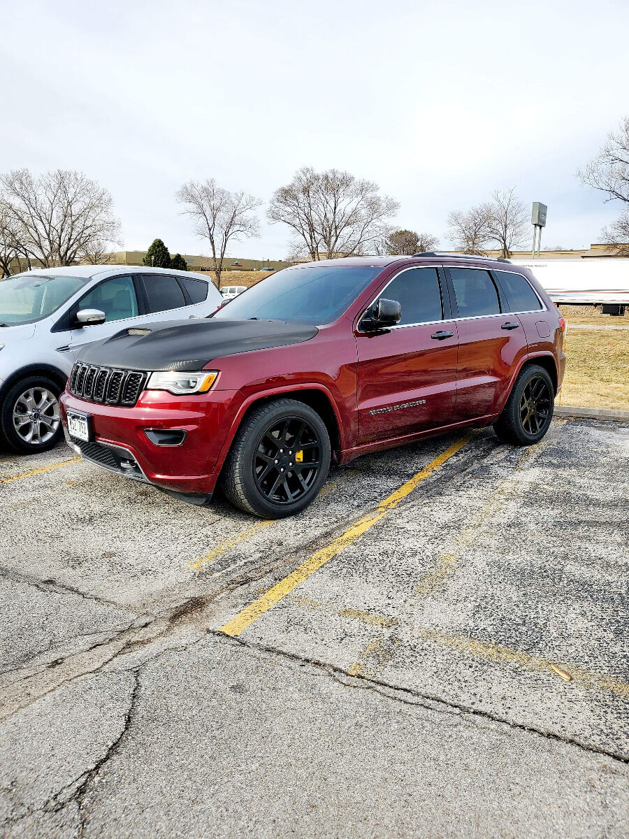 2011-2021 Jeep Grand Cherokee SRT-2 Fiberglass Ram Air Hood