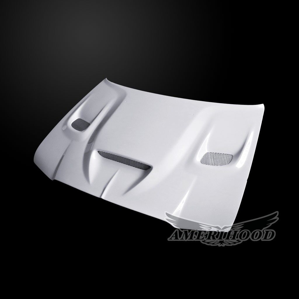 2005-2010 Chrysler 300/C Amerihood HellCat Dual-Functional Ram Air Fiberglass Hood