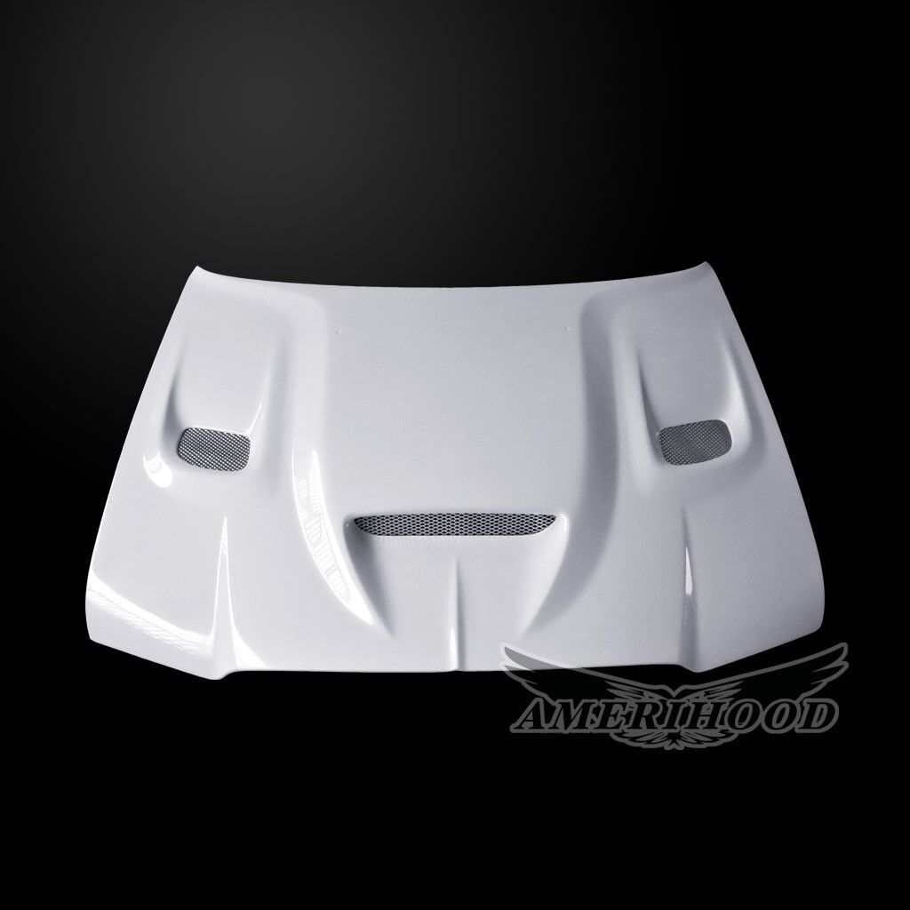 2005-2010 Chrysler 300/C Amerihood HellCat Dual-Functional Ram Air Fiberglass Hood
