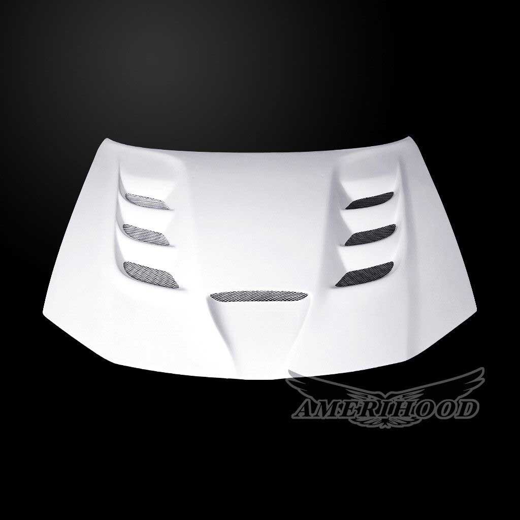 2011-2023 Chrysler 300 Base/C/S/SRT VIP-Style Dual-Functional Fiberglass Hood