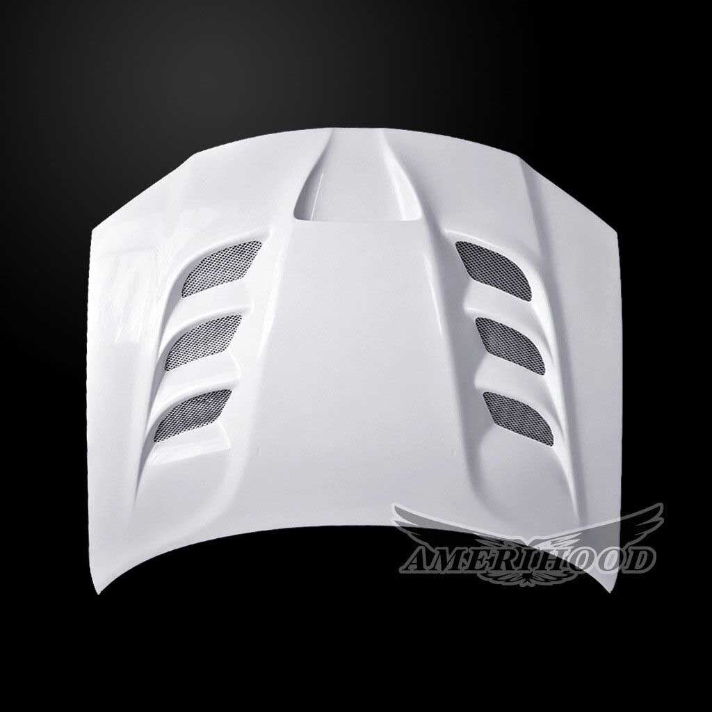 2011-2023 Chrysler 300 Base/C/S/SRT VIP-Style Dual-Functional Fiberglass Hood