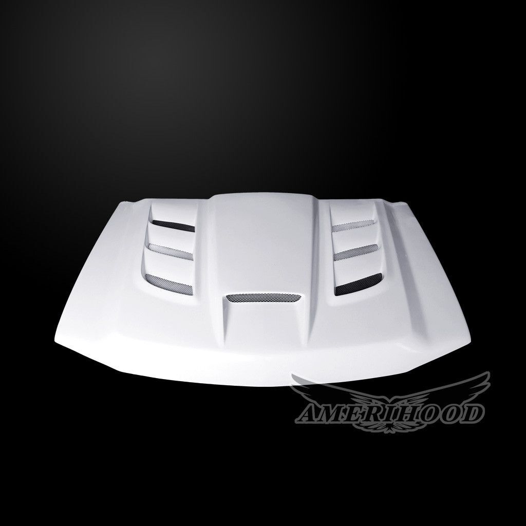 2005-2007 Chevrolet Silverado 2500HD/3500HD VIP-Style Dual-Functional Ram Air Hood Fiberglass