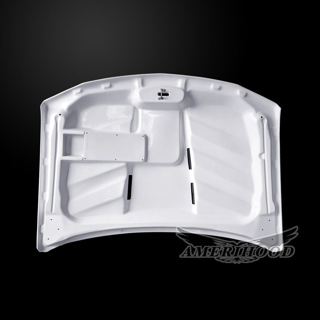 2005-2007 Chevrolet Silverado 2500HD/3500HD VIP-Style Dual-Functional Ram Air Hood Fiberglass