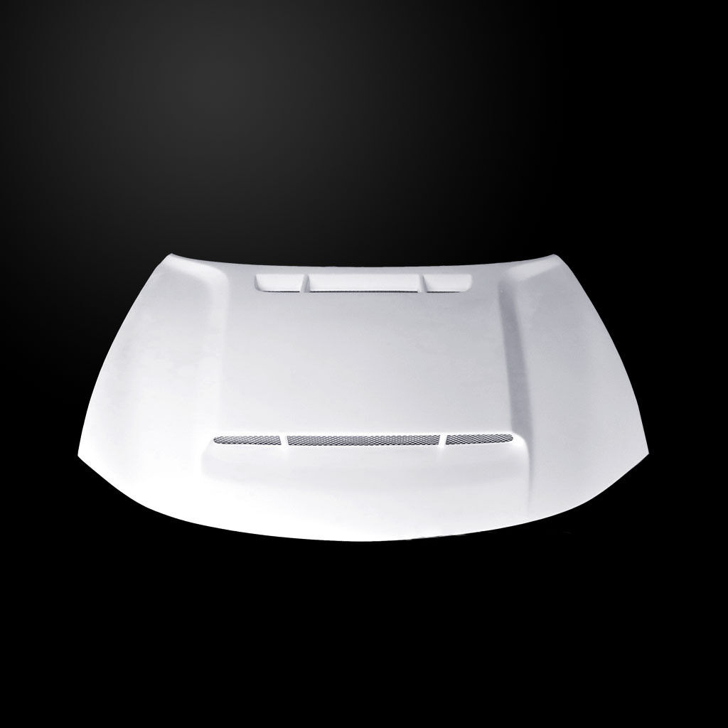 2015-2023 Dodge Charger Demon Style Dual-Functional Ram Air Hood Fiberglass - DC15AHDEMFHW