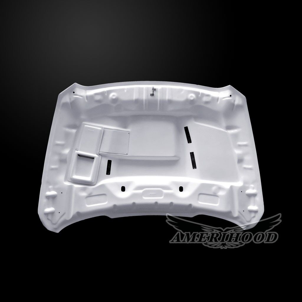 2010-2018 Dodge Ram 3500 SSK Dual-Functional Ram Air Hood Fiberglass