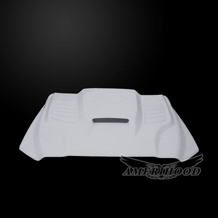 2019-2024 Ram 2500/3500 SSK-Style Dual-Functional Fiberglass Hood