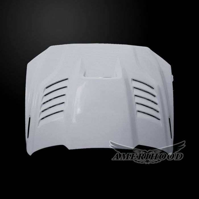 2019-2024 Ram 2500/3500 SSK-Style Dual-Functional Fiberglass Hood