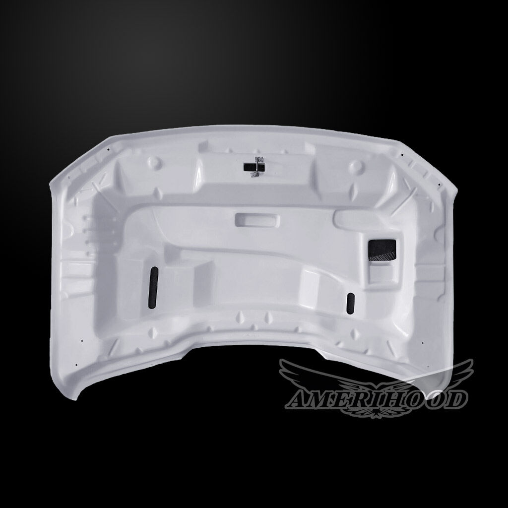 2021-2024 Ford F-150 Amerihood SSK Dual-Functional Ram Air Fiberglass Hood