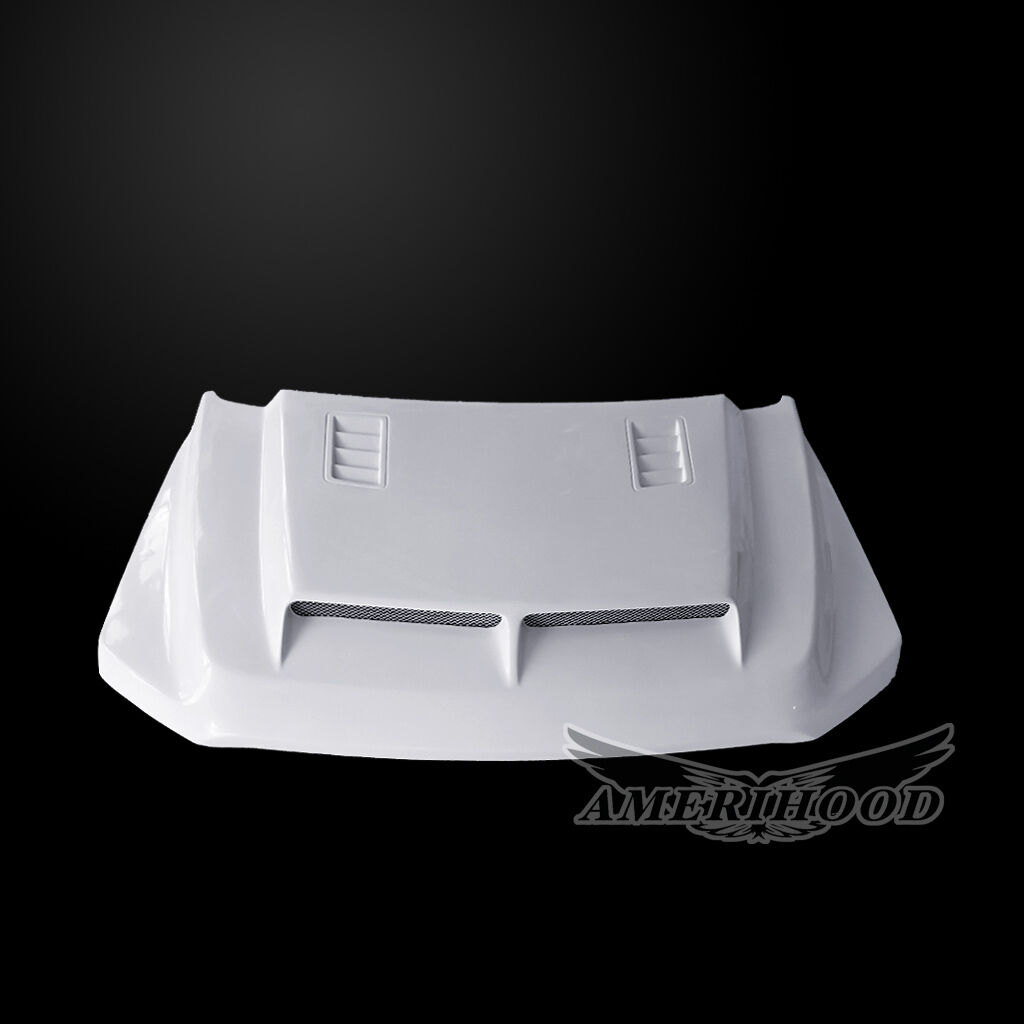 2021-2024 Ford F150 Type-E Dual-Functional Ram Air Hood Fiberglass - F1521AHTEFHW