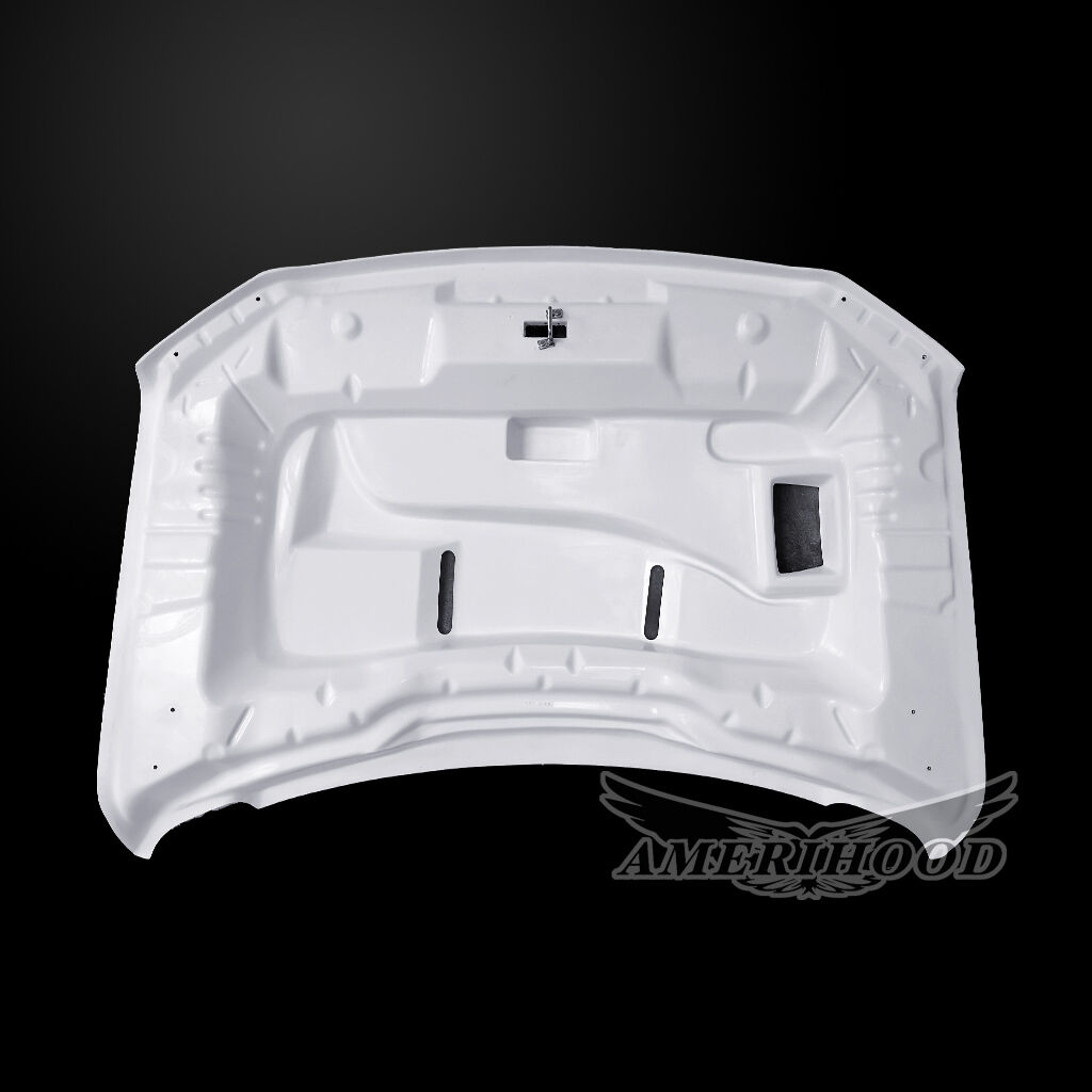 2021-2024 Ford F150 Type-E Dual-Functional Ram Air Hood Fiberglass - F1521AHTEFHW