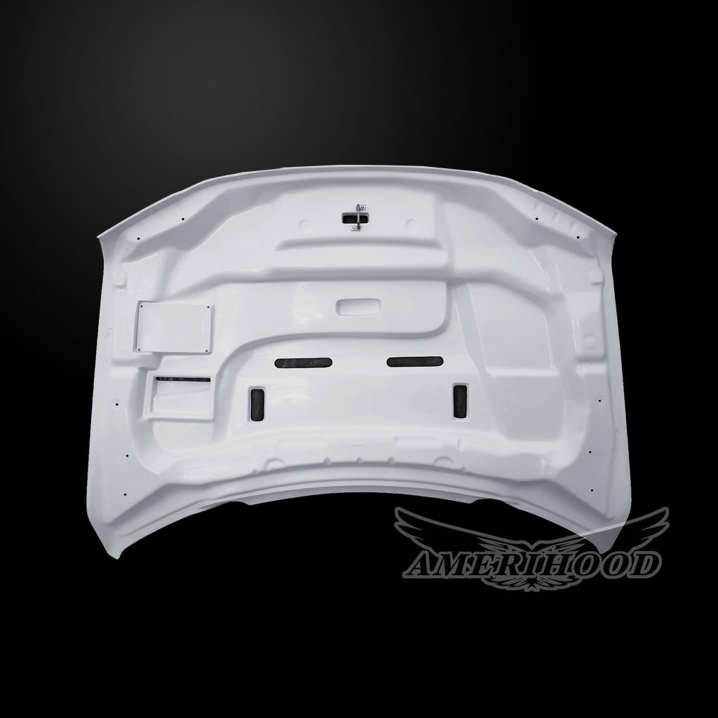 2017-2022 Ford F-250/F-350/F-450 Super Duty RIP Style Fiberglass Dual-Functional Ram Air Hood