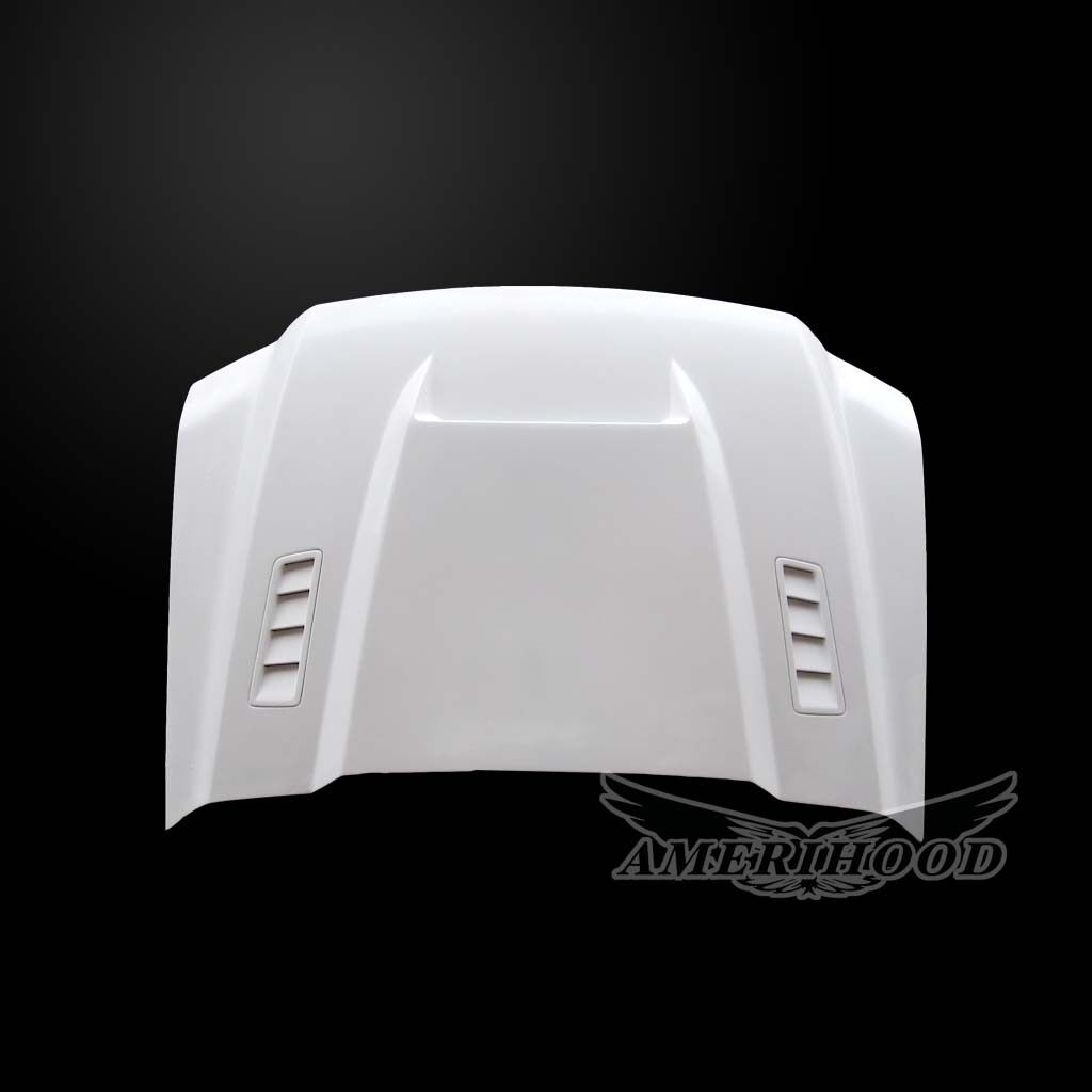 1999-2007 Ford F-250/F-350 SuperDuty Amerihood SSK Dual-Functional Ram Air Fiberglass Hood