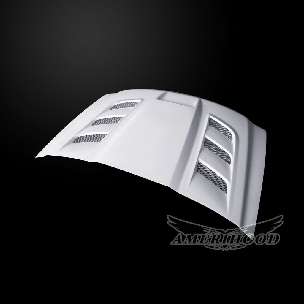 2011-2014 GMC Sierra 2500/3500 VIP Dual-Functional Ram Air Hood Fiberglass