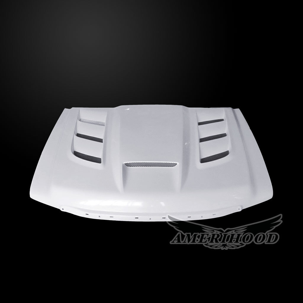 2011-2014 GMC Sierra 2500/3500 VIP Dual-Functional Ram Air Hood Fiberglass