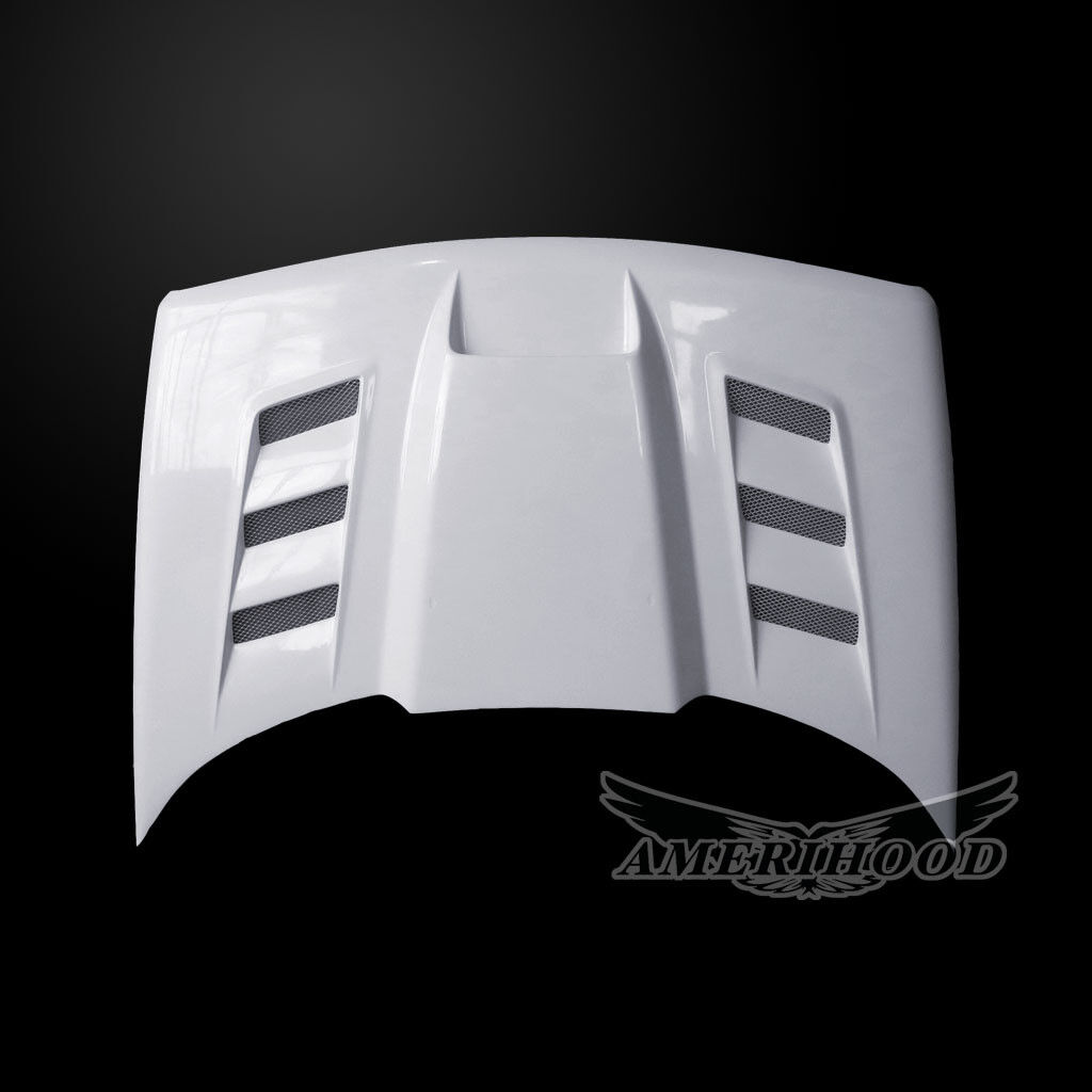 2007-2017 Jeep Patriot VIP Dual-Functional Ram Air Hood Fiberglass