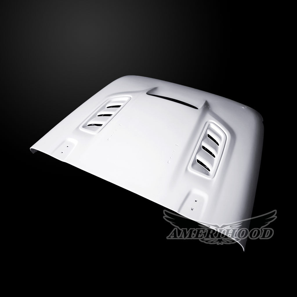 2018-2021 Jeep Wrangler JL VIP Fiberglass Dual-Functional Ram Air Hood