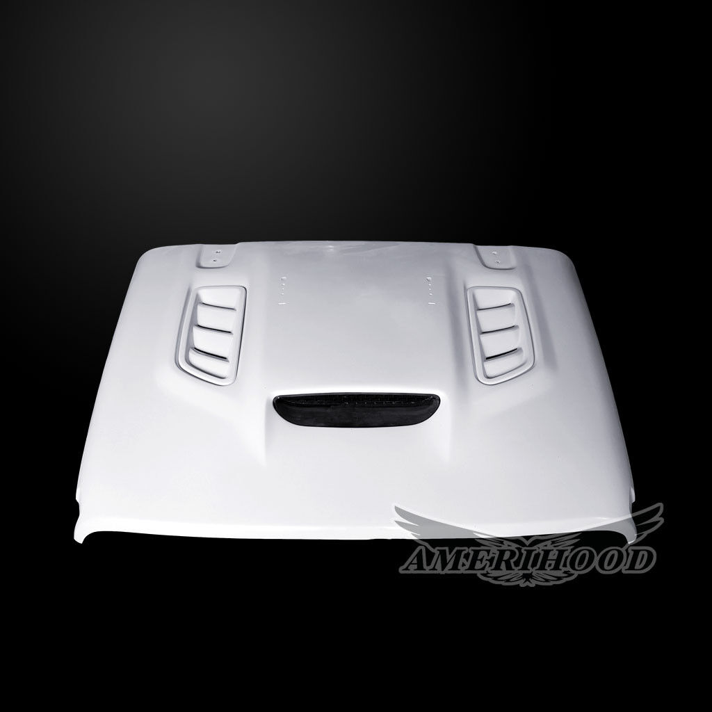 2018-2021 Jeep Wrangler JL VIP Fiberglass Dual-Functional Ram Air Hood