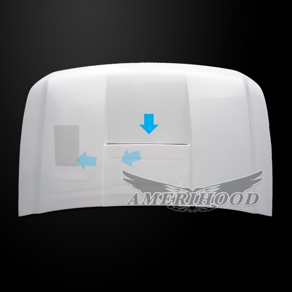 2004-2014 Nissan Titan / Armada Type-S Functional Ram Air Hood Fiberglass