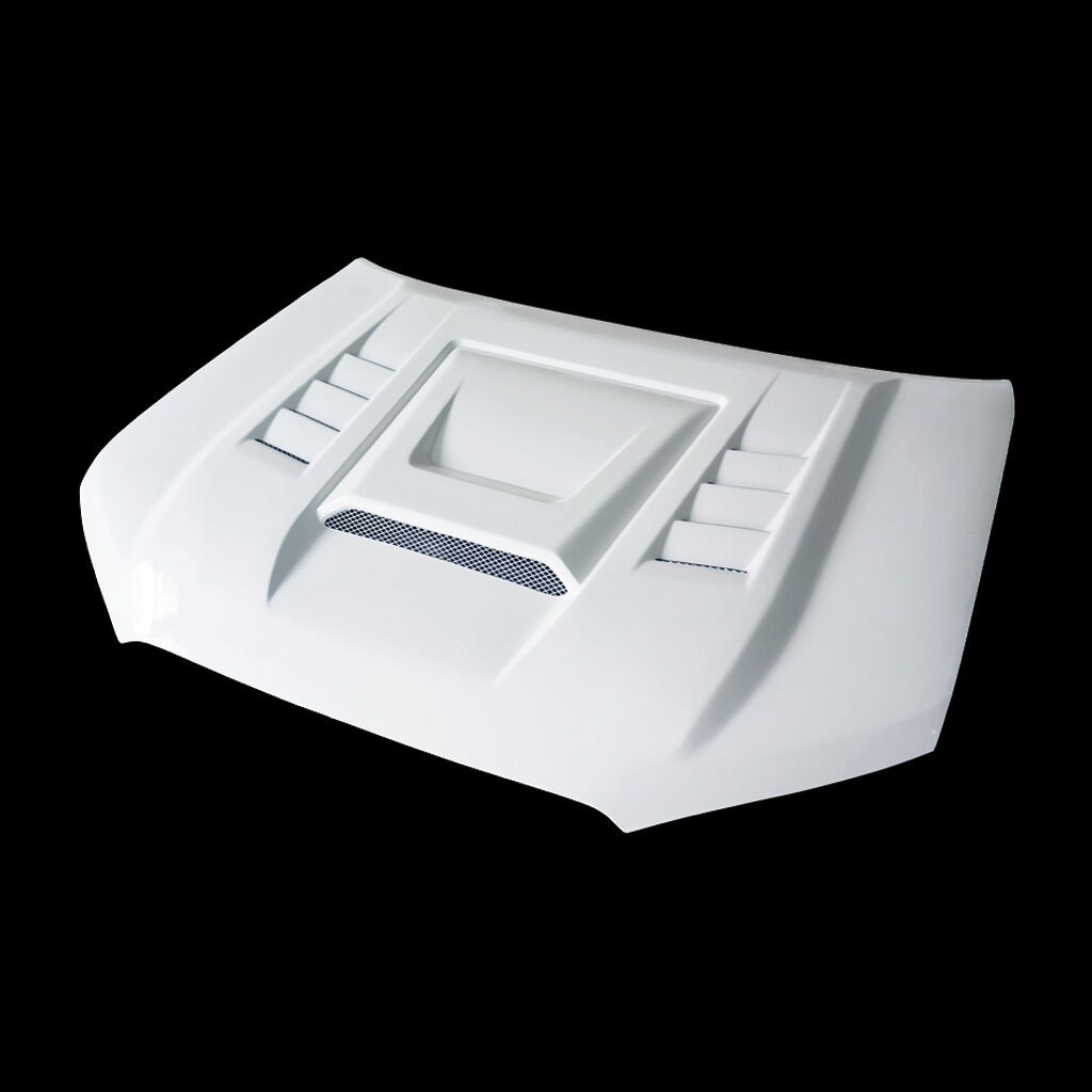 2010-2024 Toyota 4Runner SMS-Style Fiberglass Dual-Functional Ram Air Hood - T410AHSMSFHW