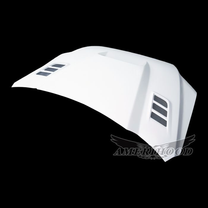 2023-2025 Toyota Sequoia SSK Fiberglass Dual-Functional Ram Air Hood - TTU22AHSSKFHW