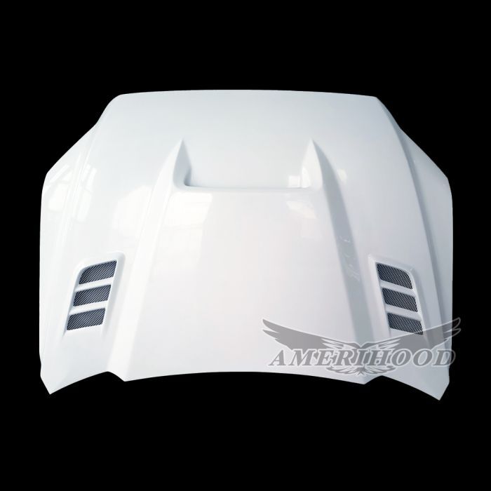 2023-2025 Toyota Sequoia SSK Fiberglass Dual-Functional Ram Air Hood - TTU22AHSSKFHW