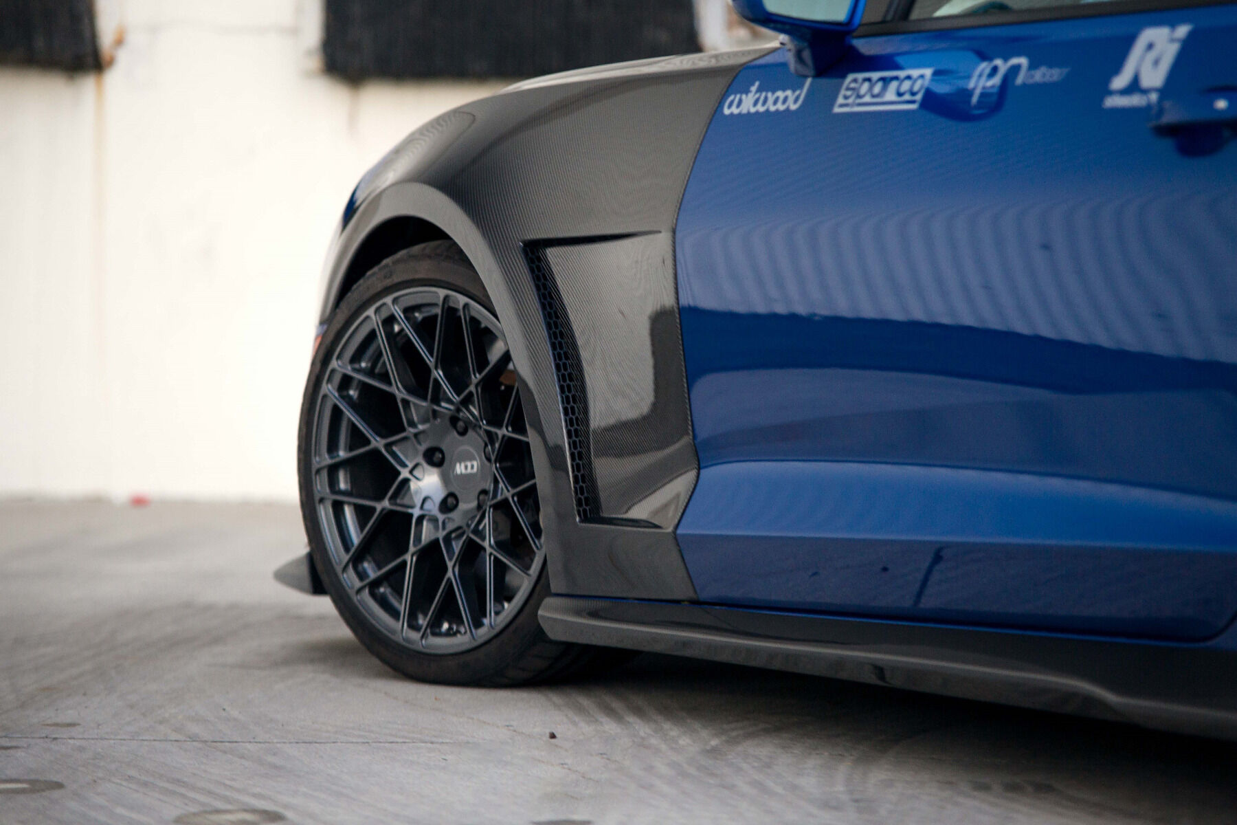 2016-2024 Chevrolet Camaro SS/LT/LS Type-SS Carbon Fiber Fenders by Anderson Composites 2PC - AC-FF16CHCAM-SS