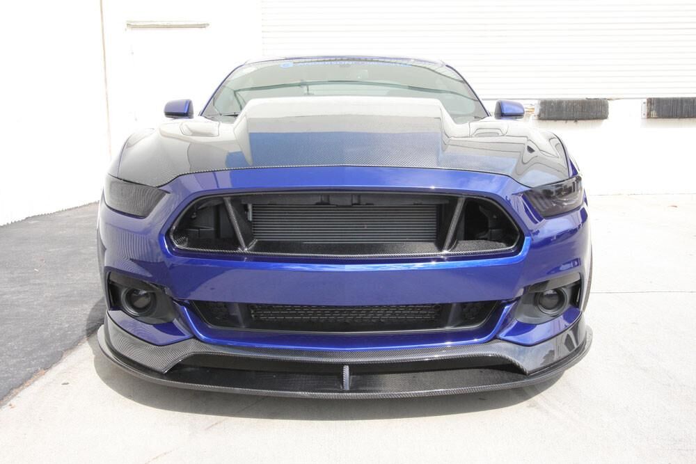 2015-2017 Ford Mustang 3" Cowl Carbon Fiber Hood by Anderson Composites