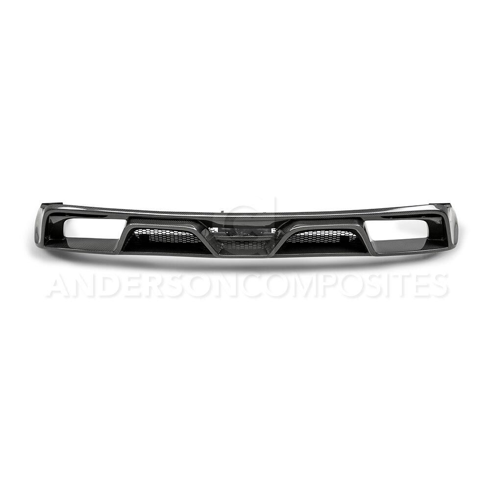 2015-2017 Ford Mustang Premium GT350 Style Carbon Fiber Rear Diffuser by Anderson Composites