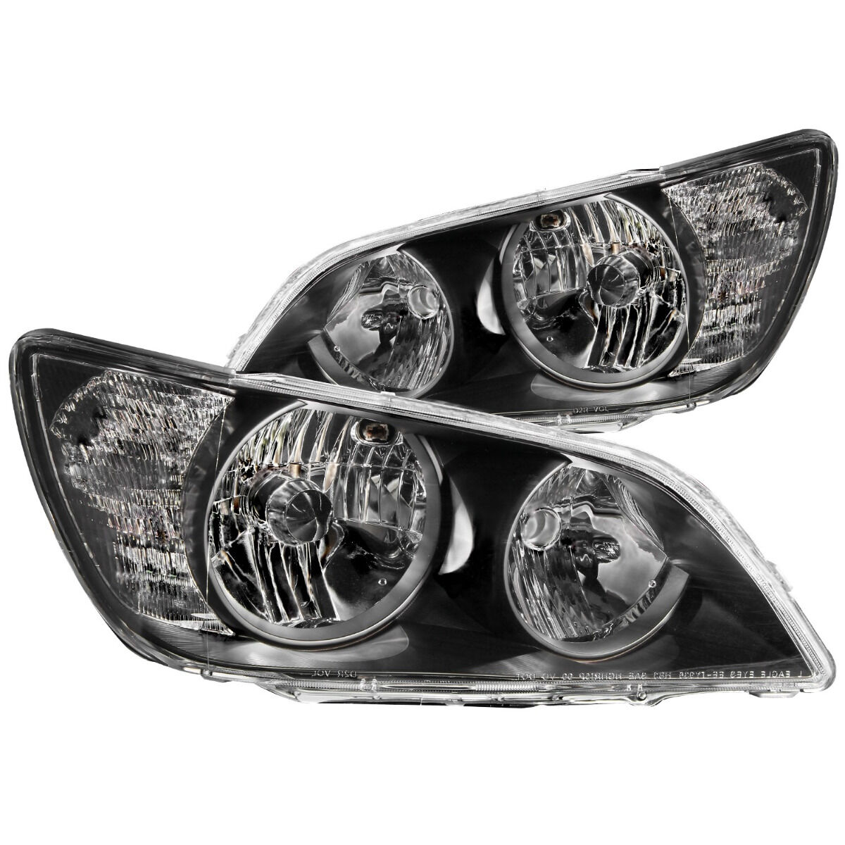 2001-2005 Lexus IS300 JDM Black Euro Headlights