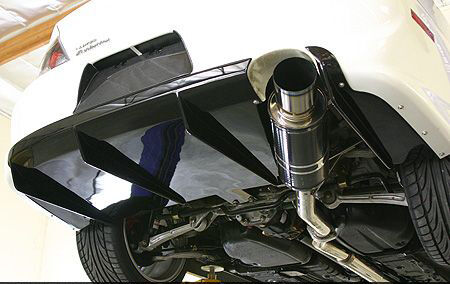 2003-2007 Mitsubishi EVO VIII 8 IX 9 APR Carbon Fiber Rear Diffuser