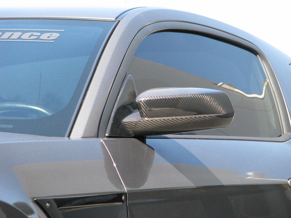 2010-2014 Ford Mustang & GT500 APR Carbon Fiber Replacement Mirrors