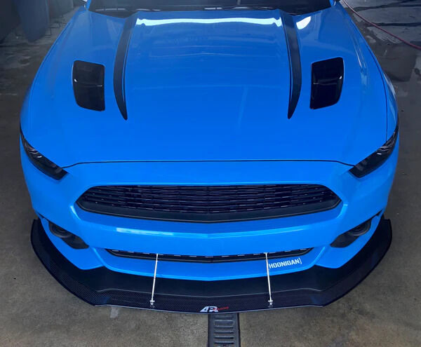 2015-2017 Ford Mustang California Special APR Carbon Fiber Front Splitter + Rods