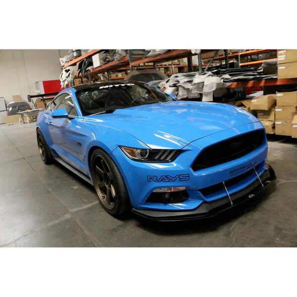 2015-2017 Ford Mustang California Special APR Carbon Fiber Front Splitter + Rods