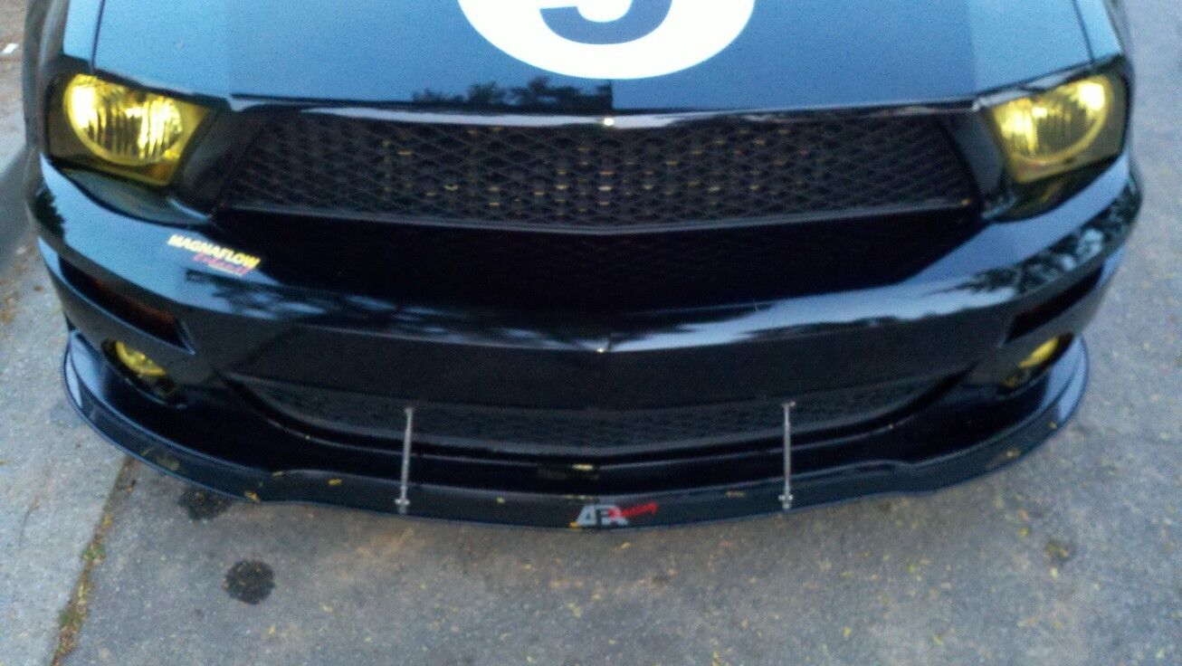 2007-2009 Ford Mustang Shelby GT500 APR Carbon Fiber Front Splitter With Rods